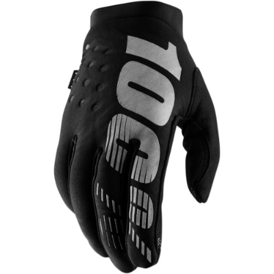 Slika 100% MX/MTB ROKAVICE BRISKER BLACK