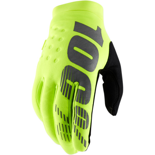 Slika MX/MTB ROKAVICE 100% BRISKER YELLOW/BLACK