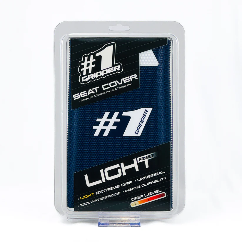 LIGHT RIB Seat Cover - Dark Blue/White
