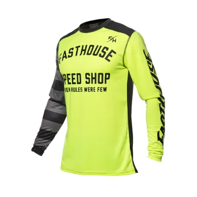 FASTHOUSE CARBON YOUTH MX DRES - FLUO/CRNA