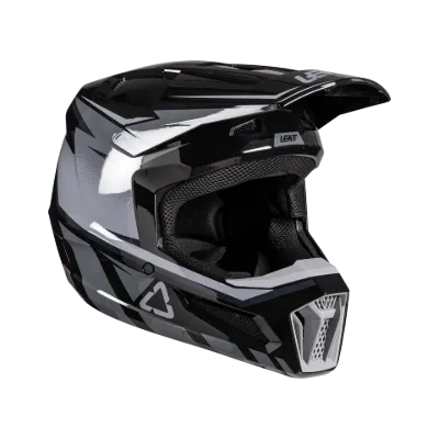 LEATT ČELADA MOTO 2.5 SIVO - ČRNA