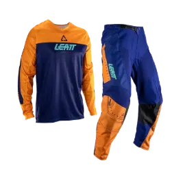 LEATT MX KOMPLET RIDE KIT 3.5 - ORANŽEN / MODER