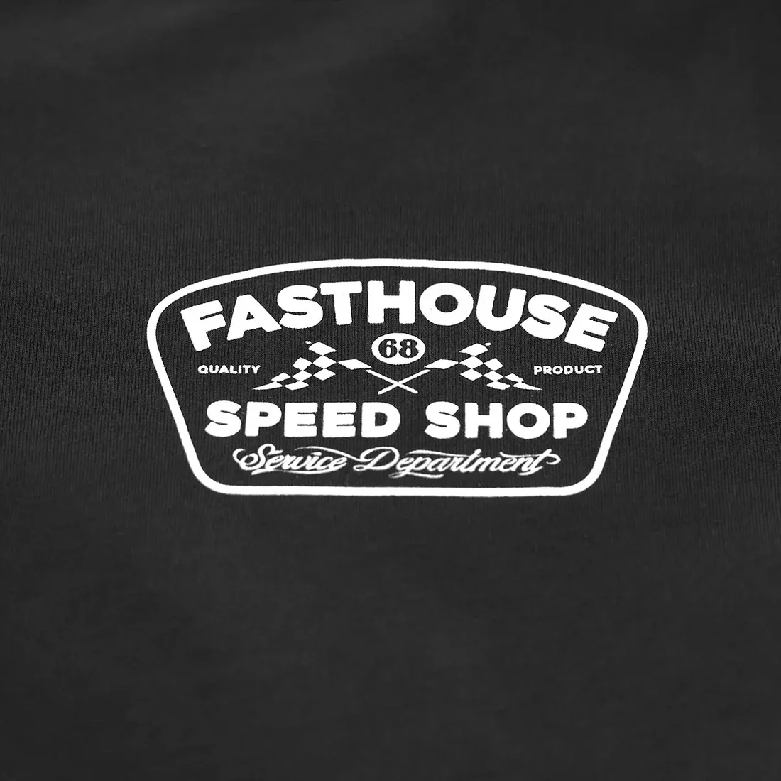 Slika FASTHOUSE WEDGED T-SHIRT - ČRNA