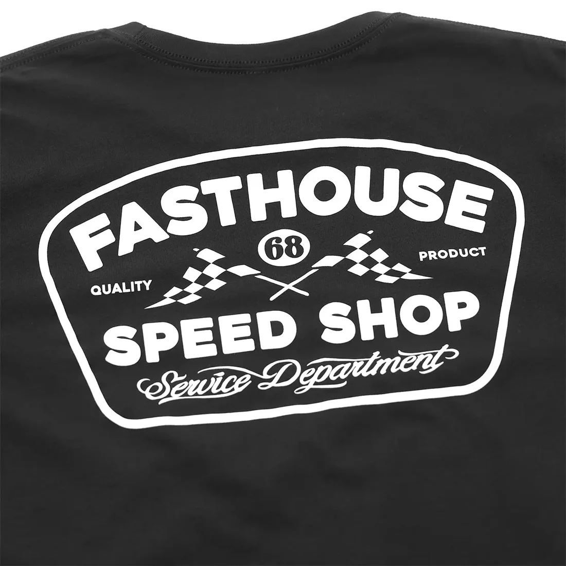 Slika FASTHOUSE WEDGED T-SHIRT - ČRNA