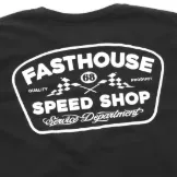 Slika FASTHOUSE WEDGED T-SHIRT - ČRNA
