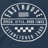 Slika FASTHOUSE STATEMENT T-SHIRT - TEMNO MODRA