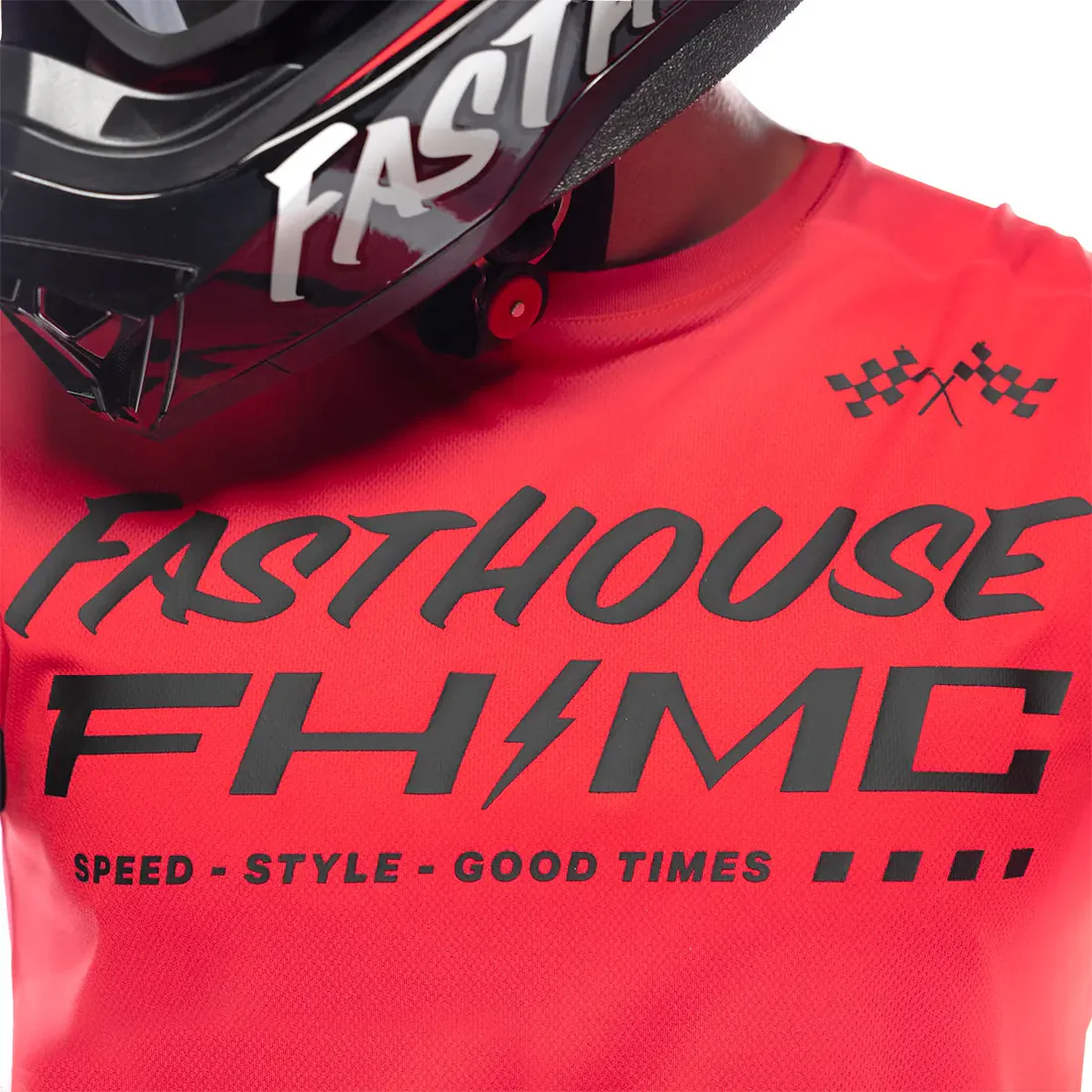 Slika FASTHOUSE CARBON METHOD DRES –RDEČ