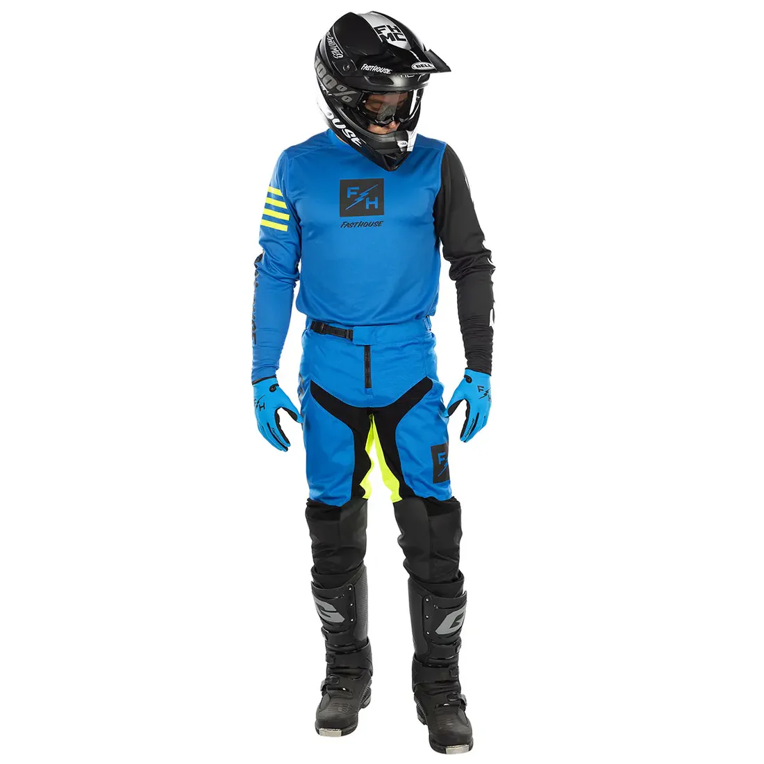 Slika FASTHOUSE CARBON ECHO DRES – MODER (ELECTRIC BLUE)