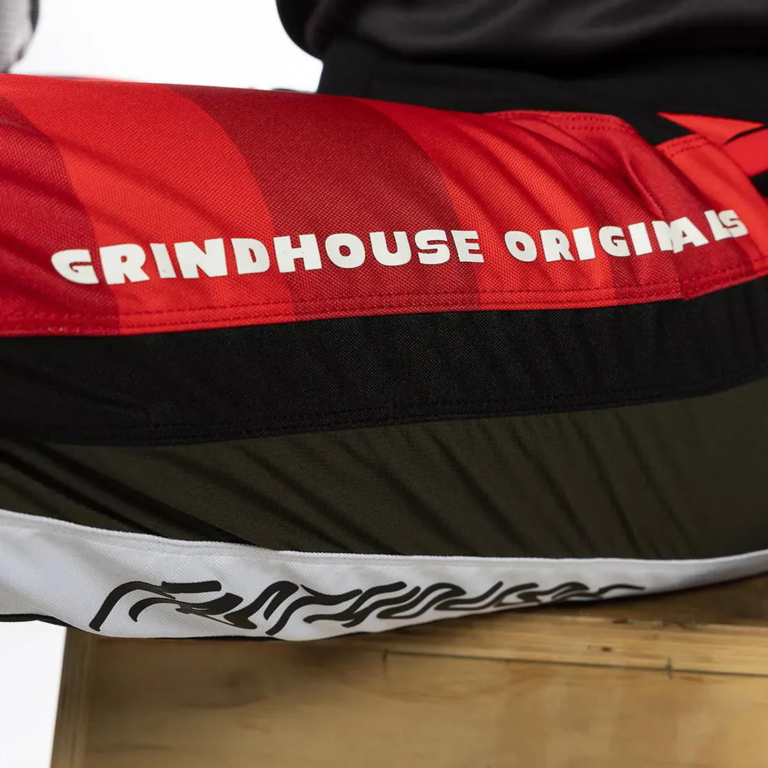 Slika FASTHOUSE GRINDHOUSE ATOMIC MX HLAČE – RDEČE