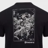Slika HUSQVARNA DAUNTLESS T-SHIRT – ČRNA