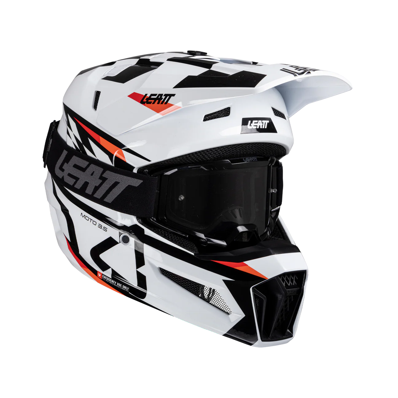 Slika LEATT MOTO 3.5 ČELADA Z OČALI VIZION 3.5