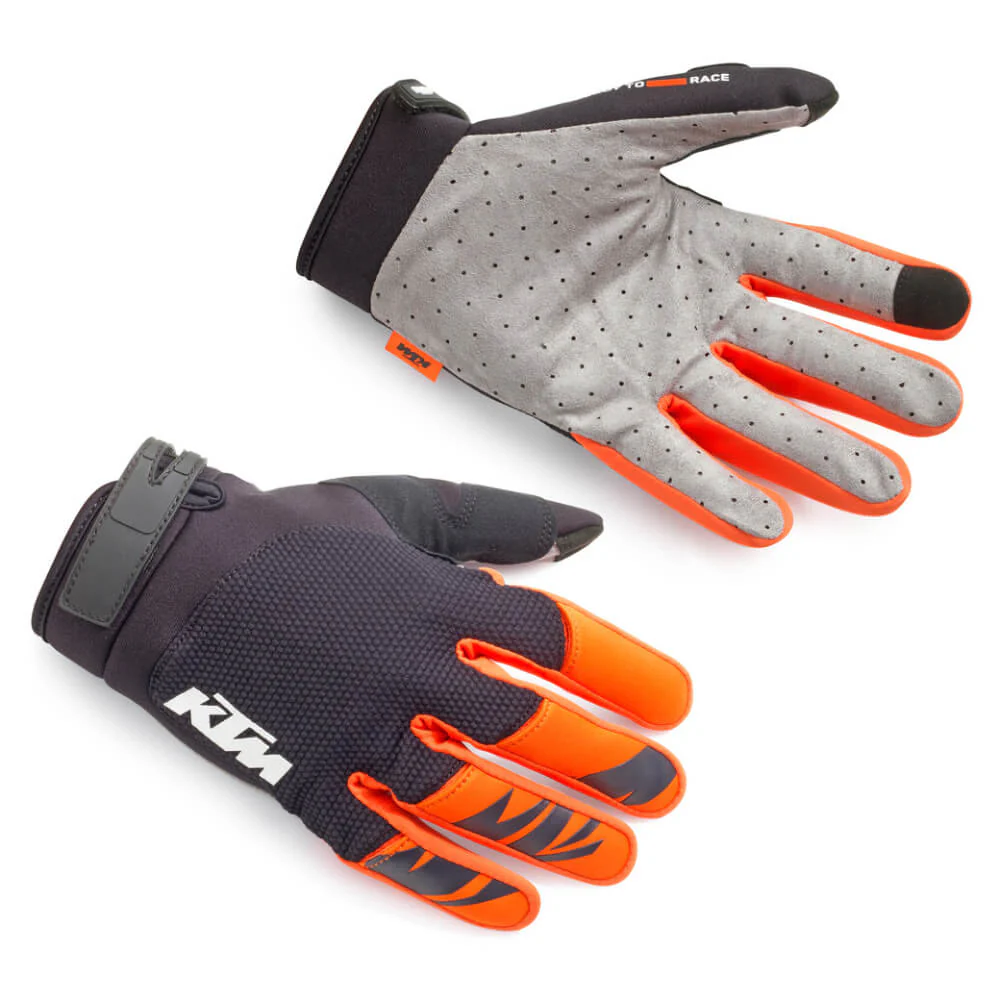 Slika KTM POUNCE MX ROKAVICE - ČRNE