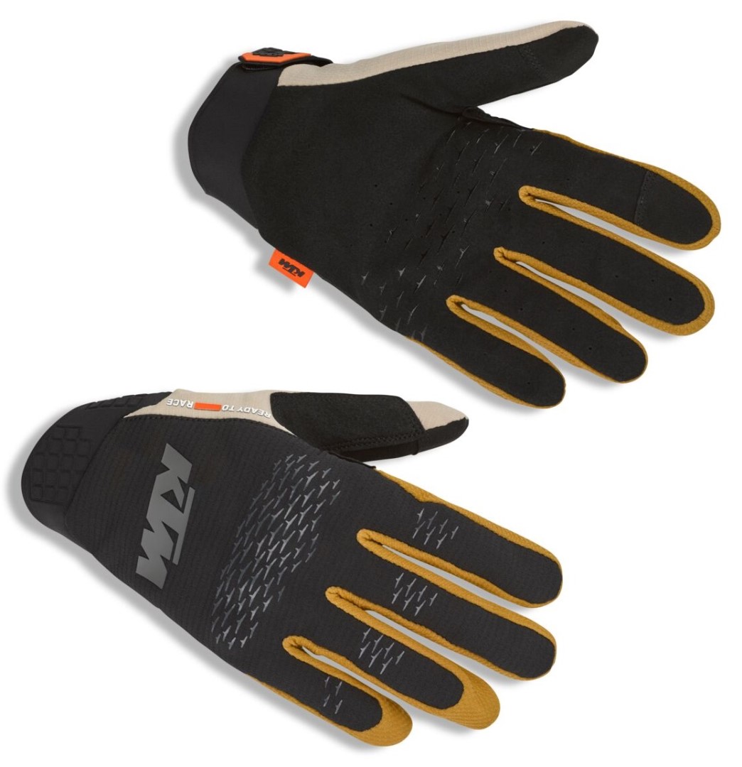 Slika KTM RACETECH MX ROKAVICE - ČRNO/BEŽ
