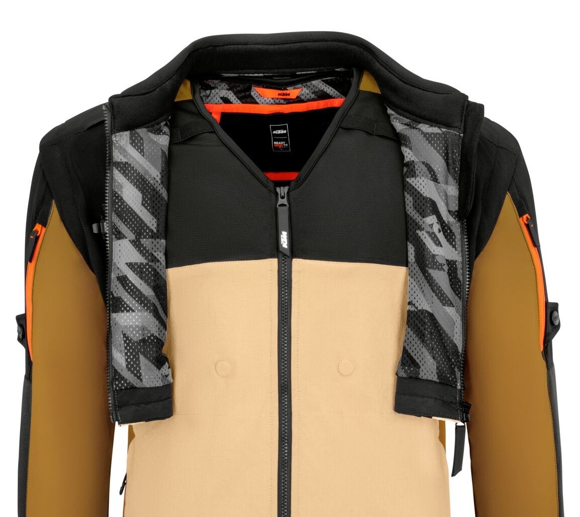 Slika KTM RACETECH ENDURO JAKNA - ČRNO/BEŽ