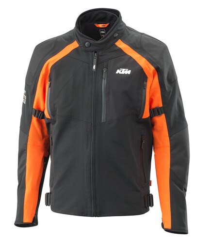 Slika KTM APEX V4 K-HYDRATECH EVO MOTORISTIČNA JAKNA - ČRNO/ORANŽNA