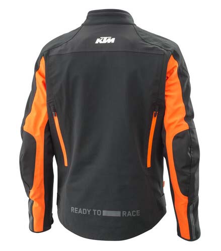 Slika KTM APEX V4 K-HYDRATECH EVO MOTORISTIČNA JAKNA - ČRNO/ORANŽNA