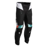 Slika THOR PULSE REACT MX HLAČE – ČRNO/BELE
