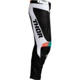 Slika THOR PULSE REACT MX HLAČE – ČRNO/BELE