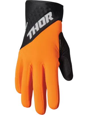 Slika THOR SPECTRUM COLD MX ROKAVICE – ORANŽNO/ČRNE