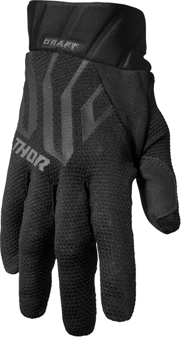 Slika THOR DRAFT LINES MX ROKAVICE – ČRNE