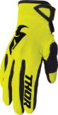 Slika THOR SECTOR MX ROKAVICE – RUMENO/ČRNE